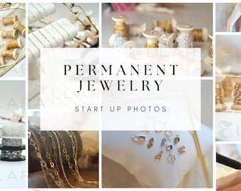 Permanent Jewelry Business Images: Social Media Marketing (Digital Download)
