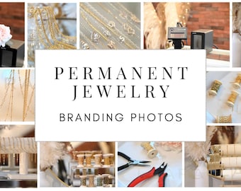 Permanent Jewelry Images: Social Media Marketing Kit (Digital Download)