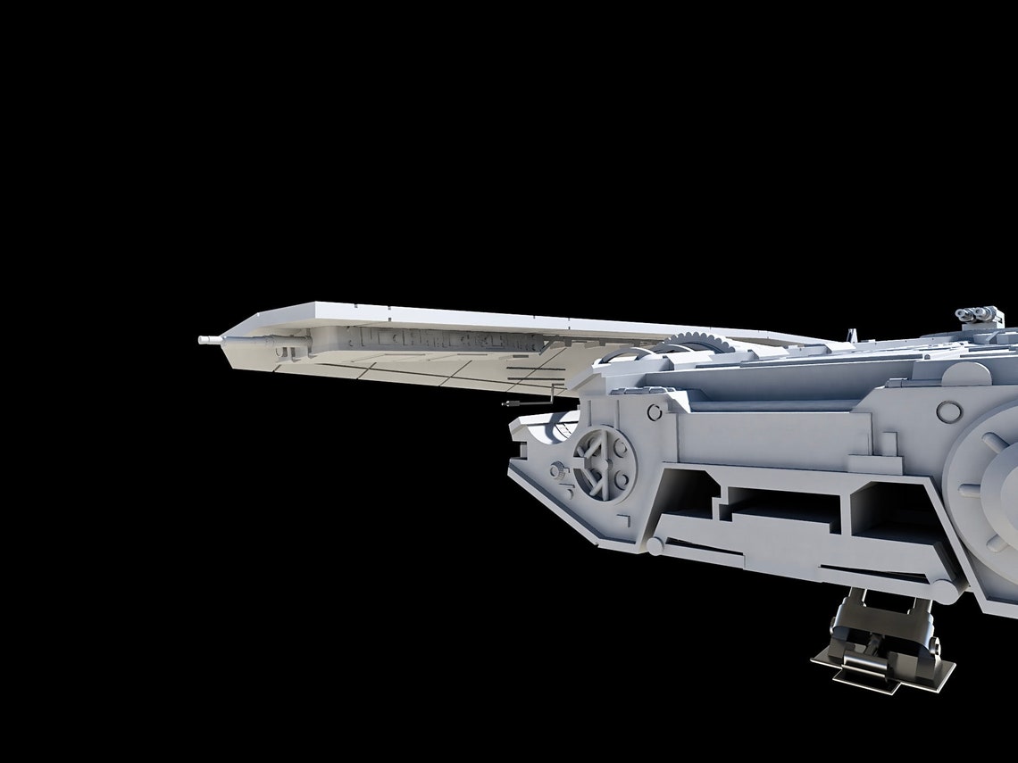 Fondor Haulcraft Starship Inspired From Andor Luthen Rael - Etsy Canada