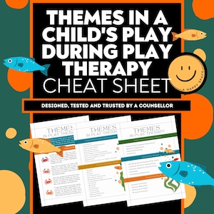 Terapia de juego Temas de recursos para terapeutas infantiles Consejería infantil Psicología del desarrollo Terapia Gestalt no directiva Hojas de trucos IFS