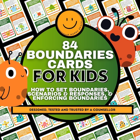 Boundary Setting & Enforcing Cheat Cards for Kids Assertiveness Social Skills SEL Emotional Learning Autism Tools Anxiety IFS SFBT Bullying