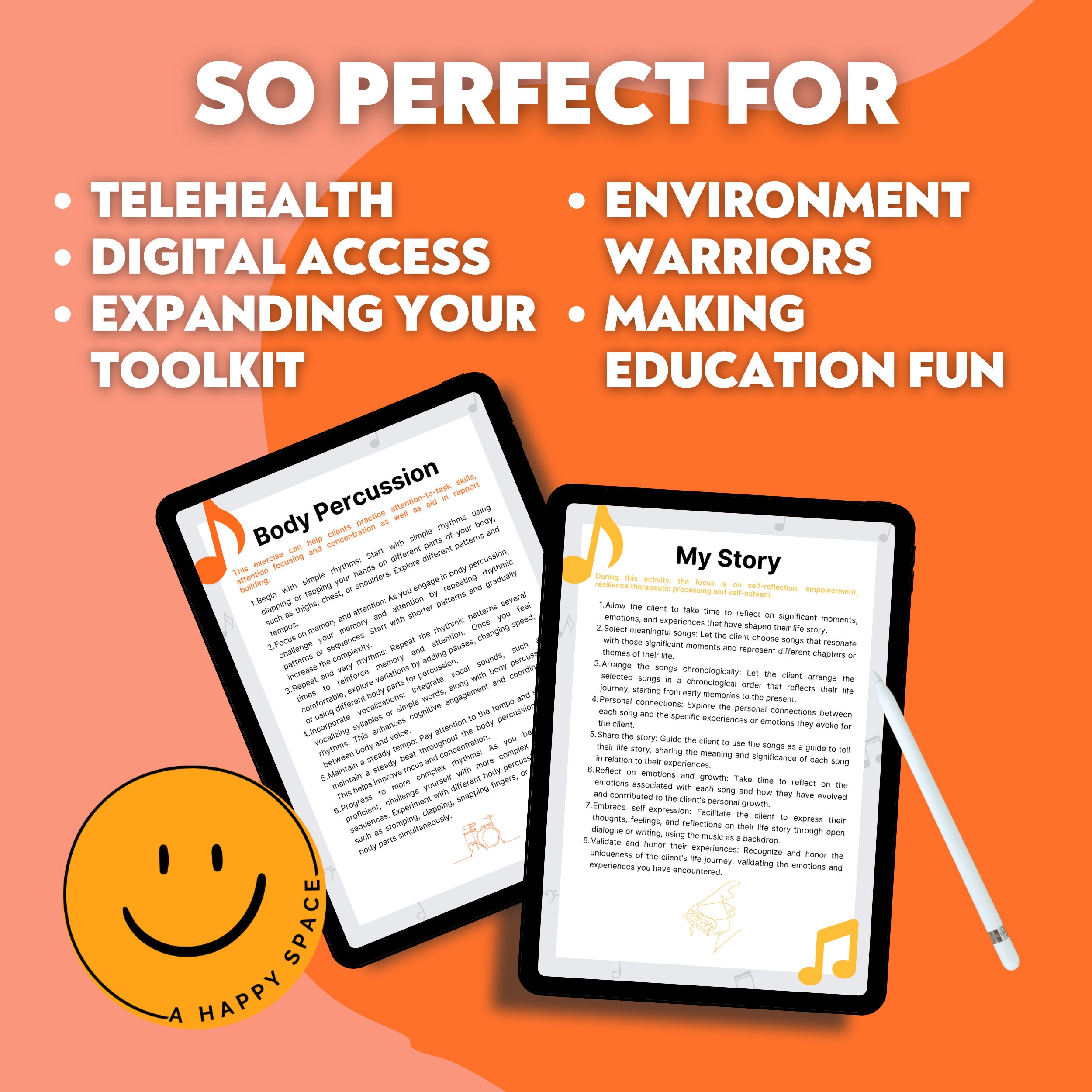 Music Therapy Techniques Session Ideas Creative Interventions