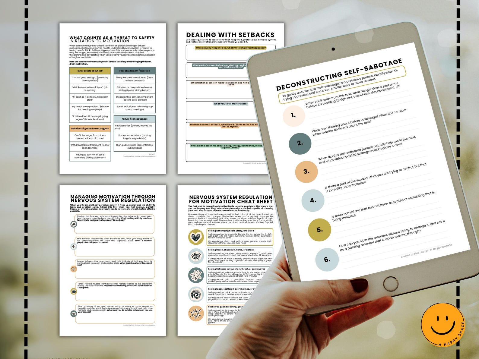 Motivation Worksheets.pdf Printable Motivation Worksheets, PDF Therapy Tool for Self-compassion ...