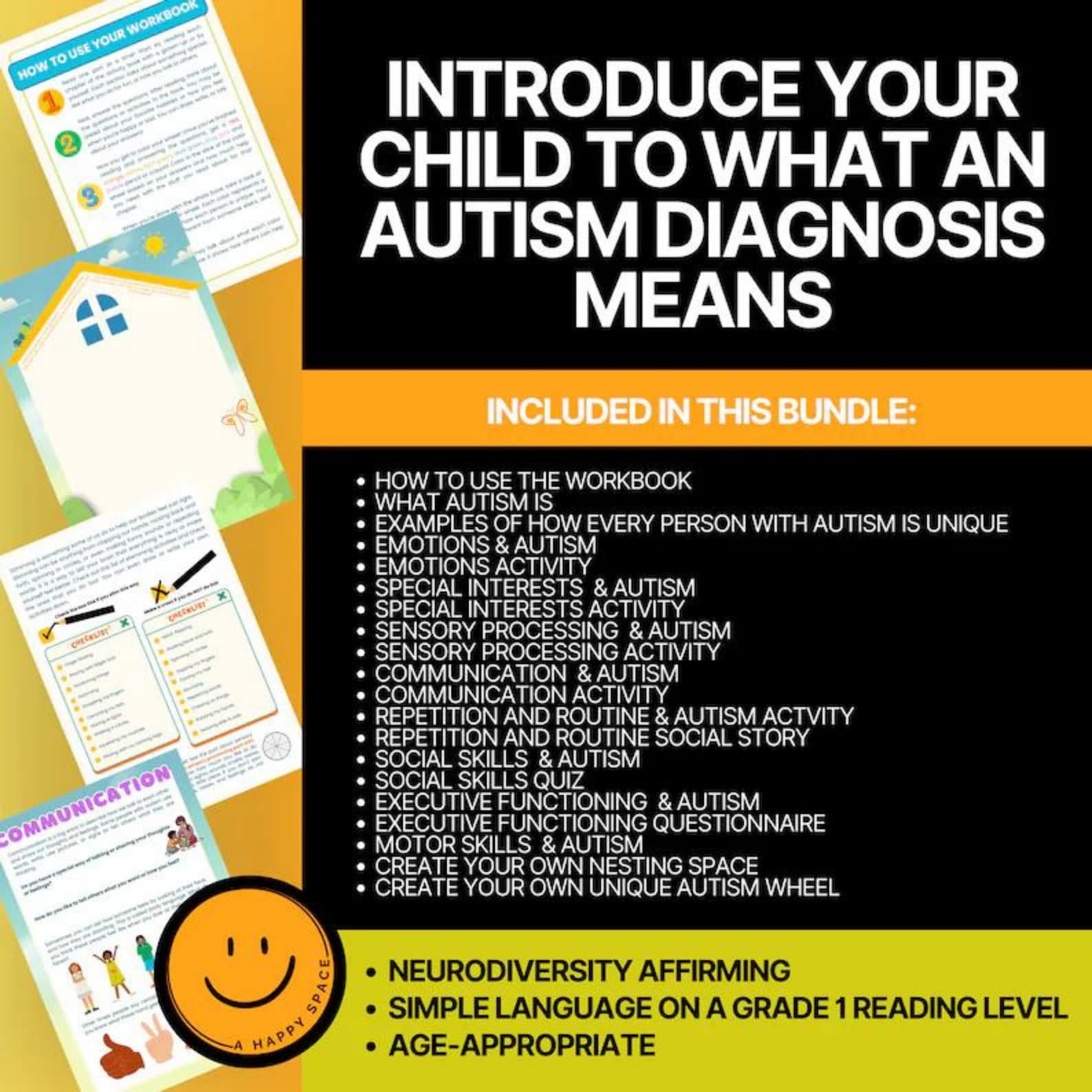 How Do I Tell My Child About Their Autism Spectrum Diagnosis Wheel ASD ...