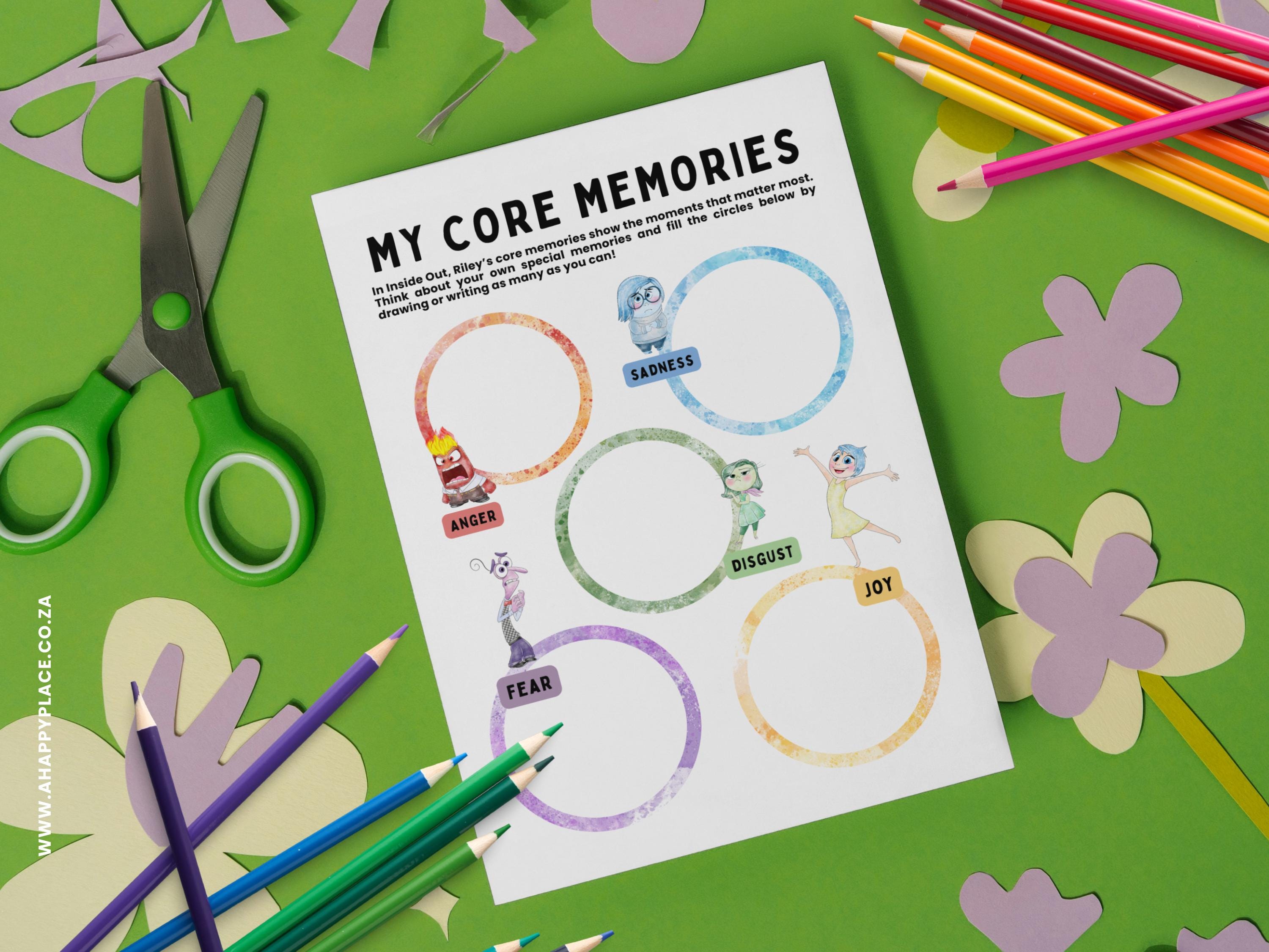 Inside Out 2 Worksheets PDF, Emotional Regulation Printable SEL and ...