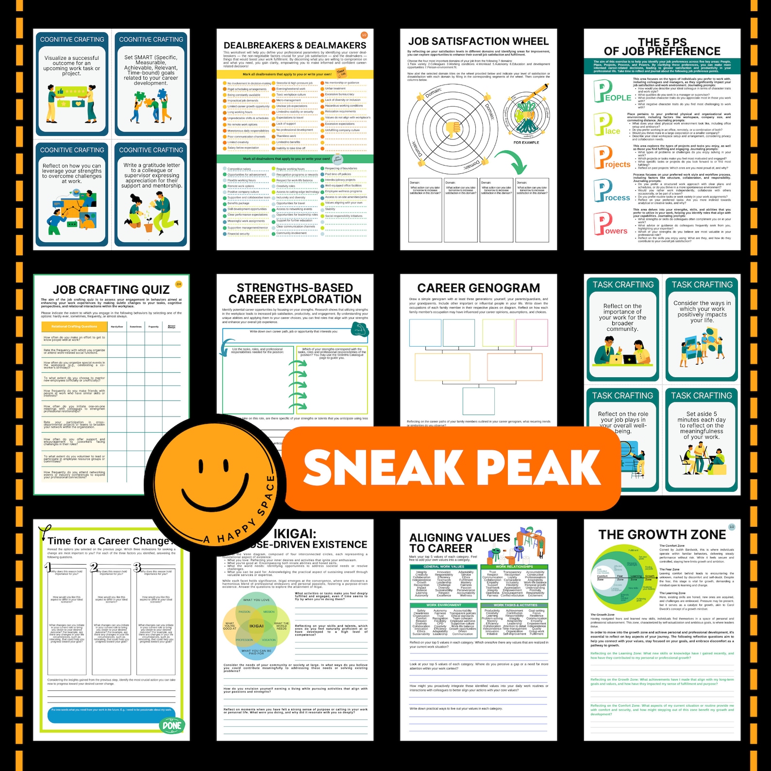 Career Coaching Toolkit Guidance Counseling Techniques Job Crafting ...