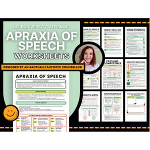 Snabbreferens för taletapraxi i PDF-format, utskrivbart informationsblad som bekräftar neurodiversitet, guide för föräldrar, språkinlärnings- och autismfamiljer. Motorisk planering.