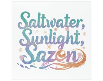 Saltvattensljus Sazon bilmagnet