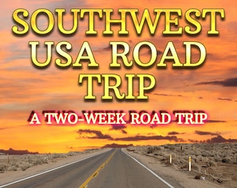 Ebook, Reisgids Zuidwest-VS, Roadtrip door de VS: een roadtrip van twee weken, pdf