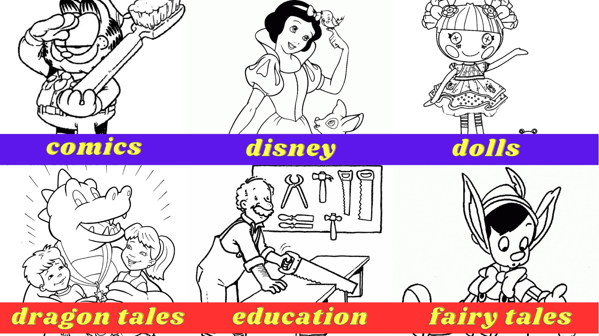 Printable 20000 Coloring Book and Pages , 20.000 Coloring Pages Bundle ...