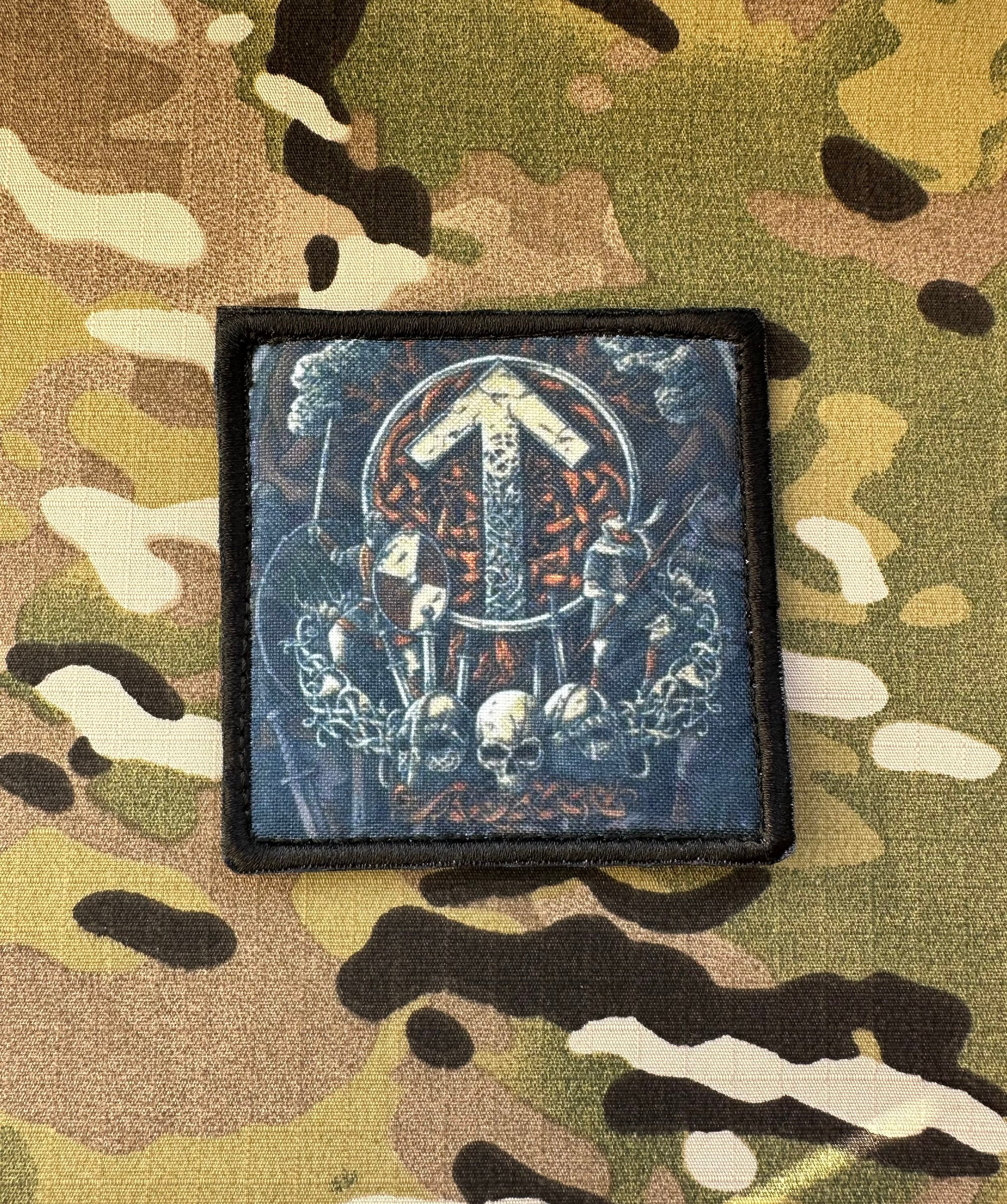 Tiwaz Rune With Velcro Fastener; Viking, Nordic Patch Airsoft ...