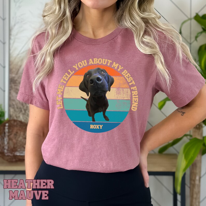 Custom Dog Shirt Personalized Dog Shirt Dog Portrait Shirt Etsy