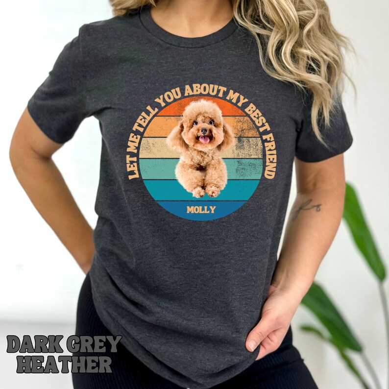 Custom Dog Shirt Personalized Dog Shirt Dog Portrait Shirt Etsy