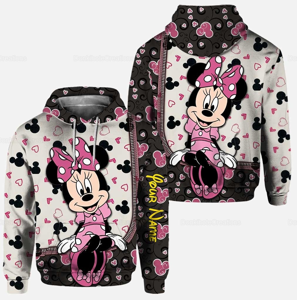 Discover Minnie Mouse Hoodie, Cute Minnie Hoodie, Disneyworld Hoodie