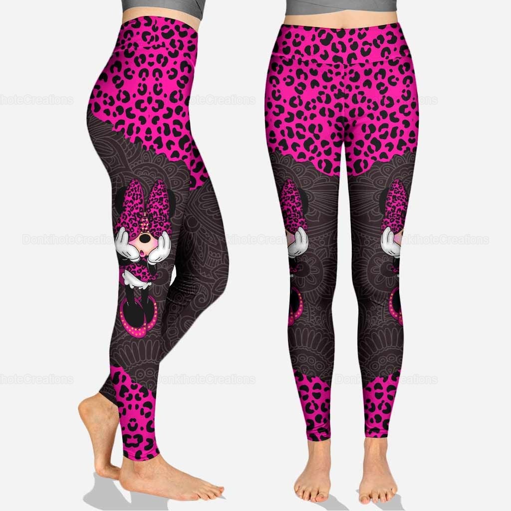 Minnie Mouse Legging, Cute Minnie Leggings, Disneyworld Leggings