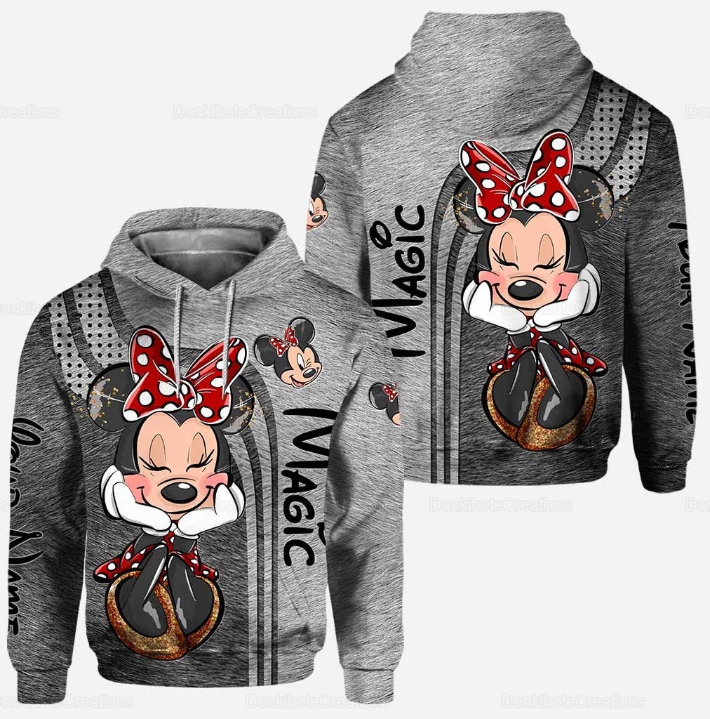 Discover Minnie Mouse Hoodie, Leopard Disney Hoodie, Disney Trip Hoodie