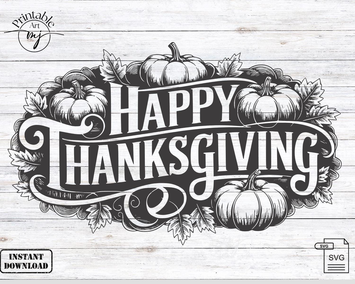 感謝祭のカッティングボードSVG：ヴィンテージレーザー彫刻ファイル - Etsy 日本, image size:1500x1200