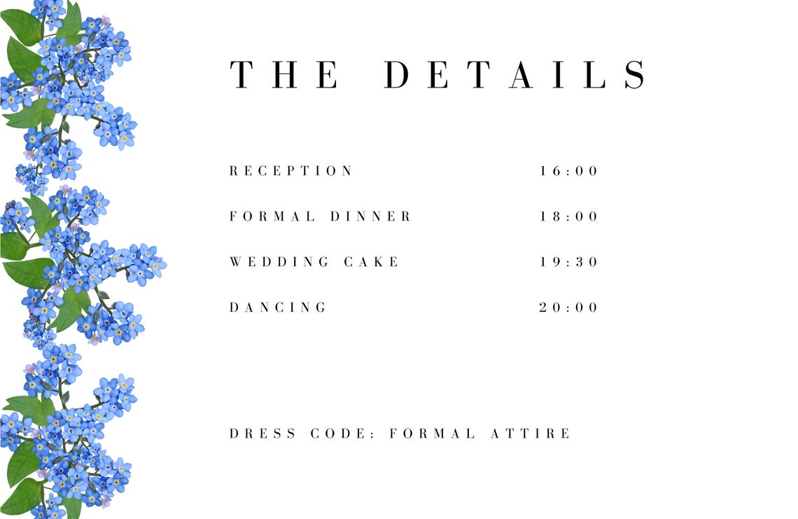 The Wedding Invitation Collection Template Etsy