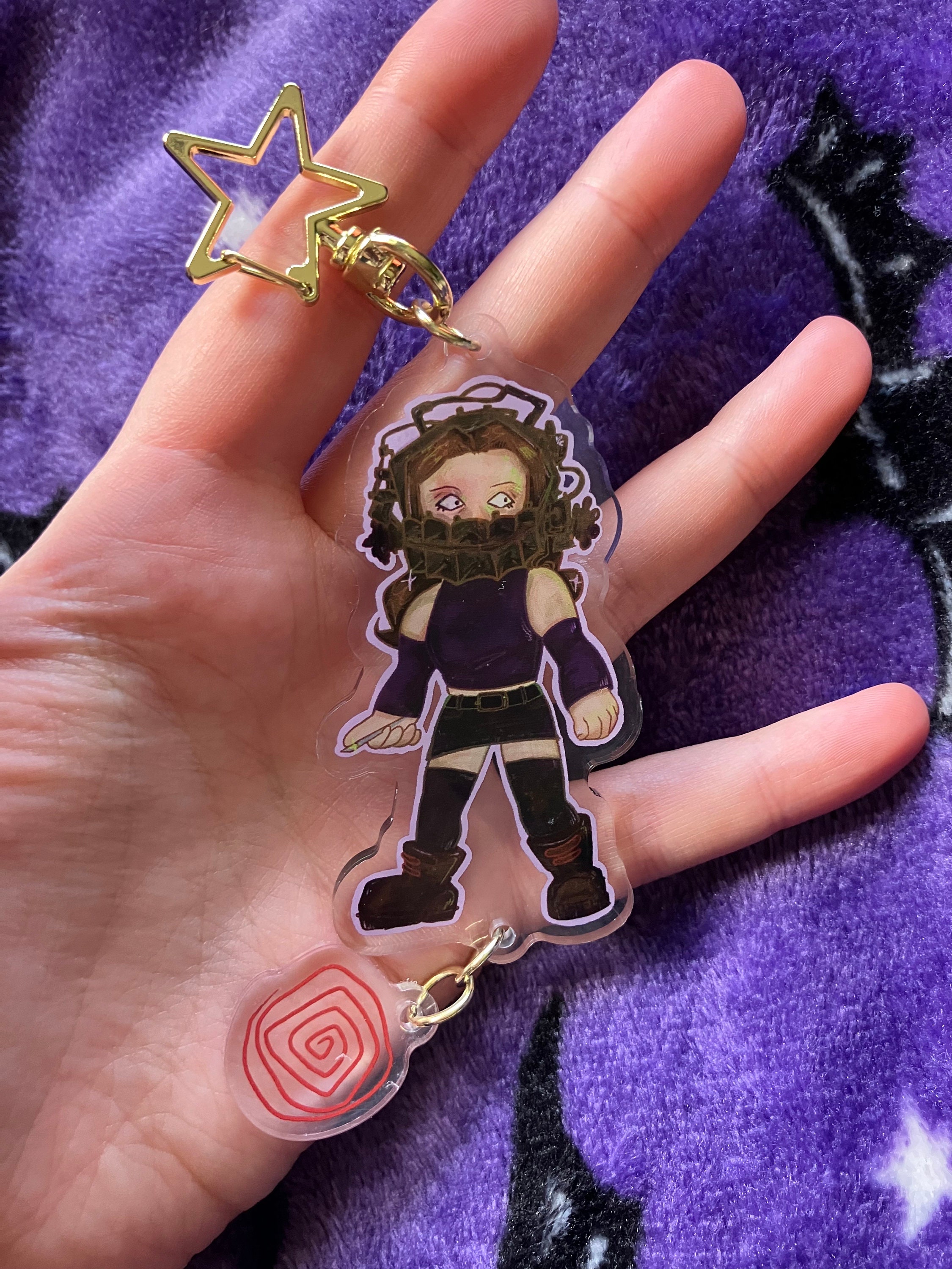 Amanda Young Reverse Bear Trap Keychain Etsy