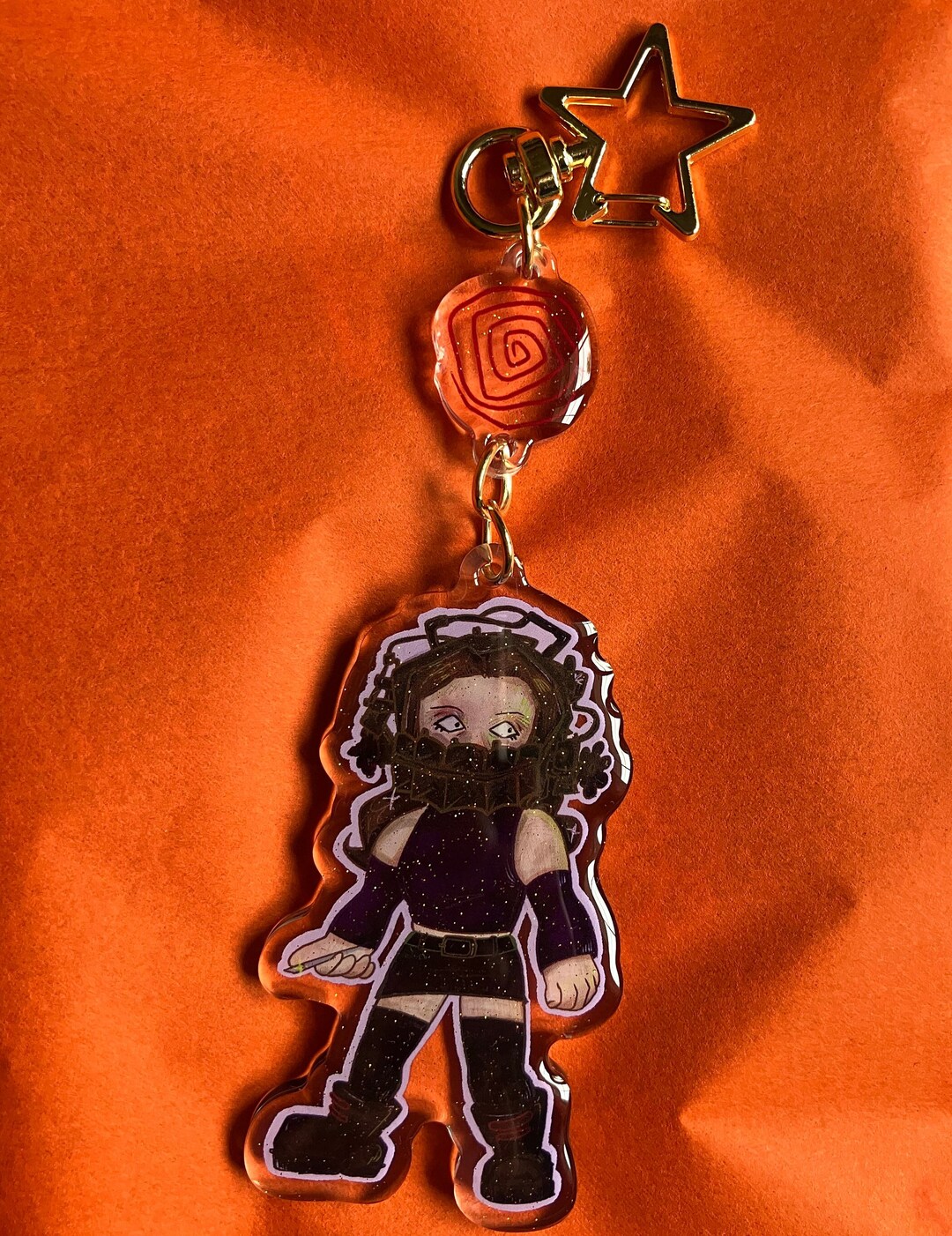 Amanda Young Reverse Bear Trap Keychain Etsy