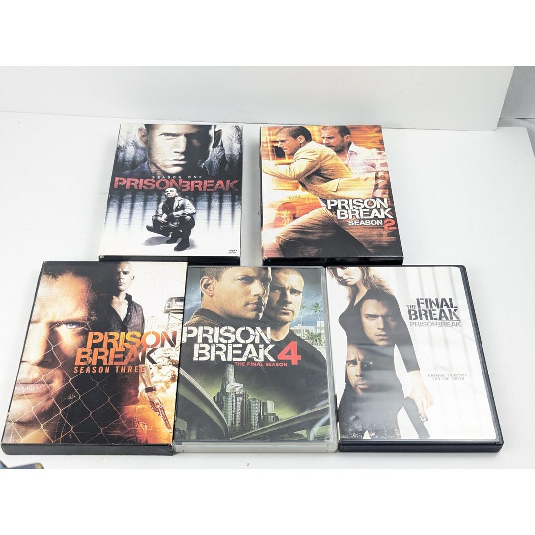 Prison Break: the Complete Series DVD Set (2017) + the Final Break ...