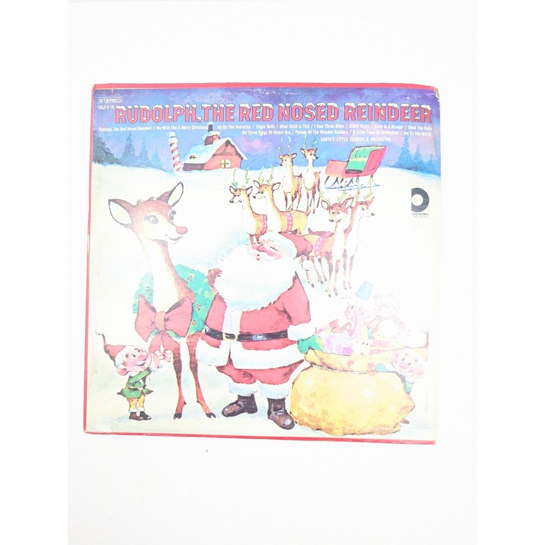 Rudolph the Red Nosed Reindeer Vinyl LP Design DLPX-11 Christmas - Etsy