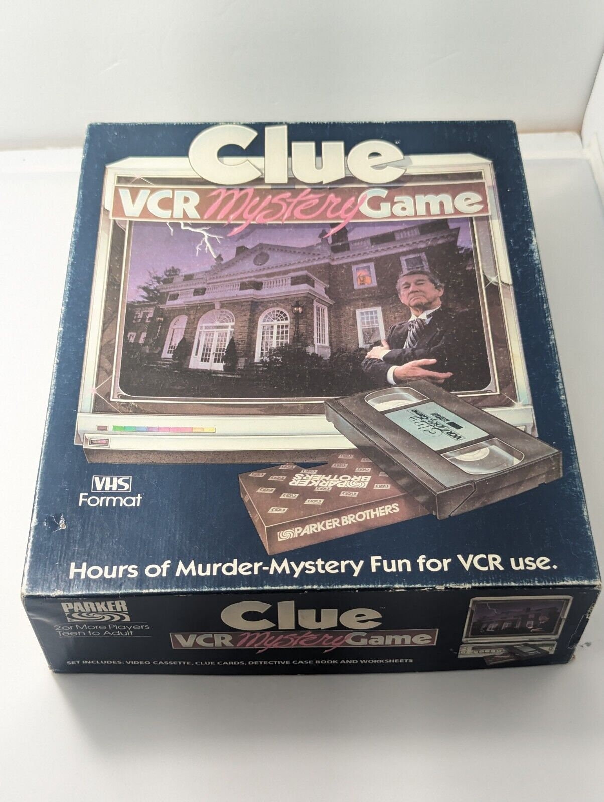 Clue VCR Mystery Game VHS Format complete 1985 Vintage Etsy Canada