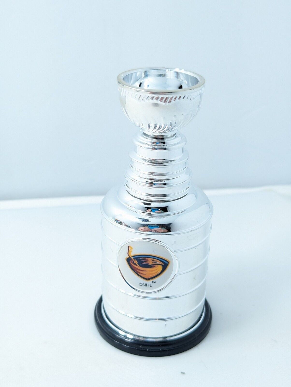 BOSTON BRUINS MINI STANLEY CUP NHL HOCKEY TROPHY LABATT'S BLUE BEER VERY  NICE