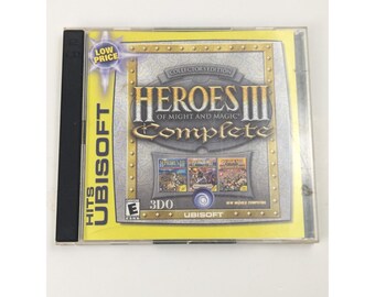 Heroes Of Might And Magic III Complete Collector's Edition - PC Version FR | Jeu Stratégie Vintage