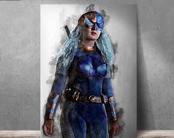 Rose Wilson poster Rose Wilson print Titans art print wall art home decor