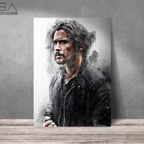 Bellamy Blake Poster Bellamy Druck The 100 Kunstdruck Wand Kunst Wohnkultur