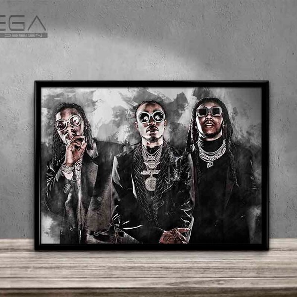 Migos poster Migos print art print wall art home decor