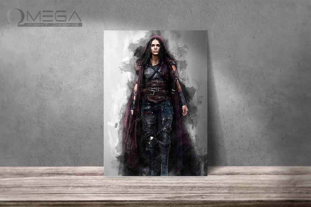 Blodreina Poster Octavia Blake Print the 100art Print Wall Art Home