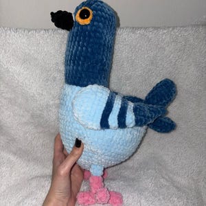 Crochet Pigeon  (Physical Item!)