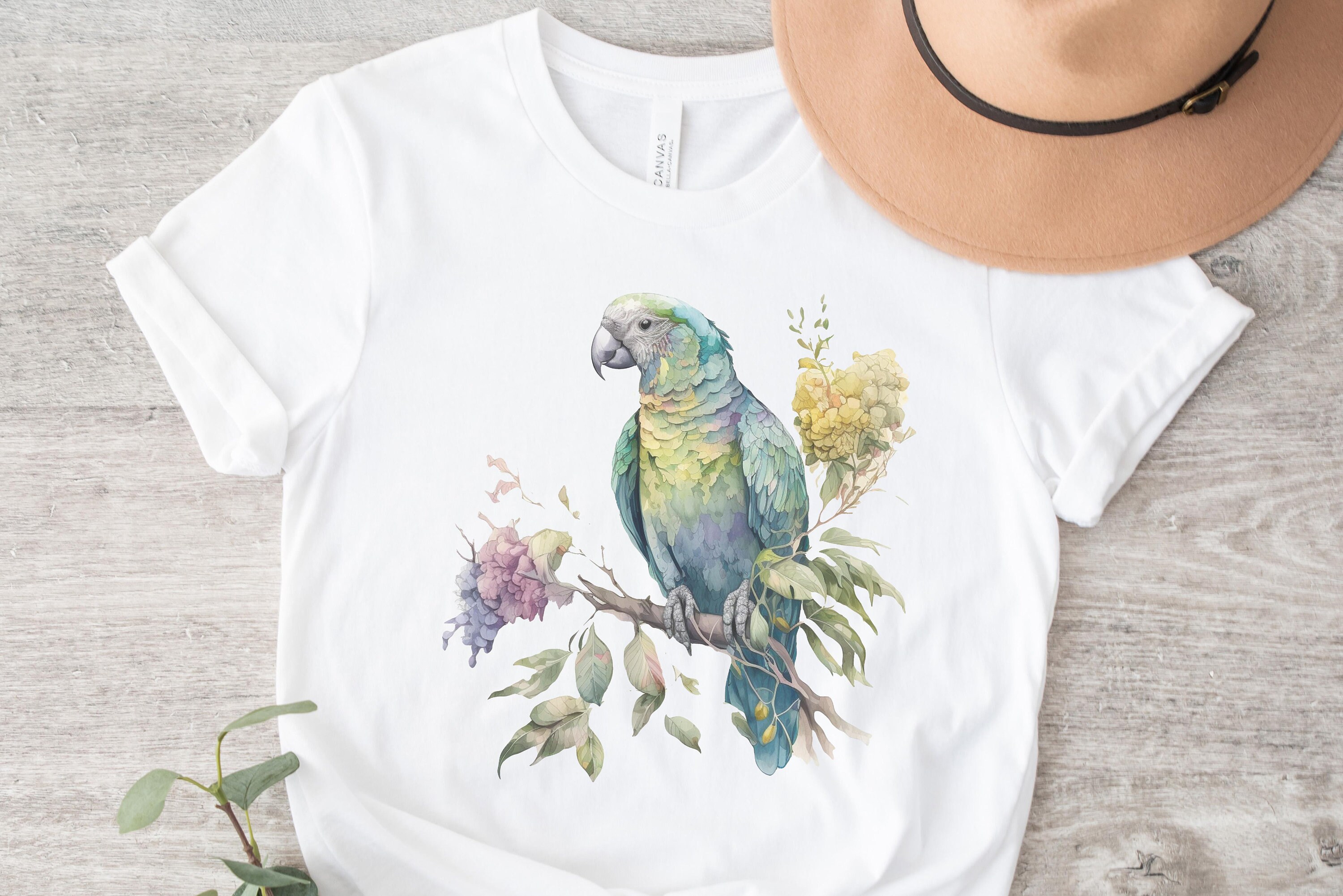 Parrot Shirt Cool Parrot T Shirt Wildlife Ornithologist Etsy