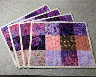 Quilted placemats