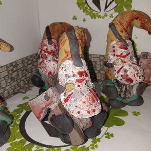 Halloween gnomes Jason Voorhees