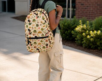 Future Queen Academy Backpack, Black Girl School Backpack, Personalized Princess Backpack, Back to School Bag for Girls