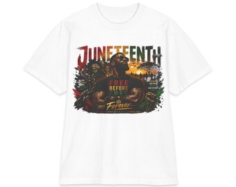 Juneteenth Father's Day Shirt | Free Before Free 1865 Design | Black Excellence Tee | African American Dad Gift | Freedom Day Shirt