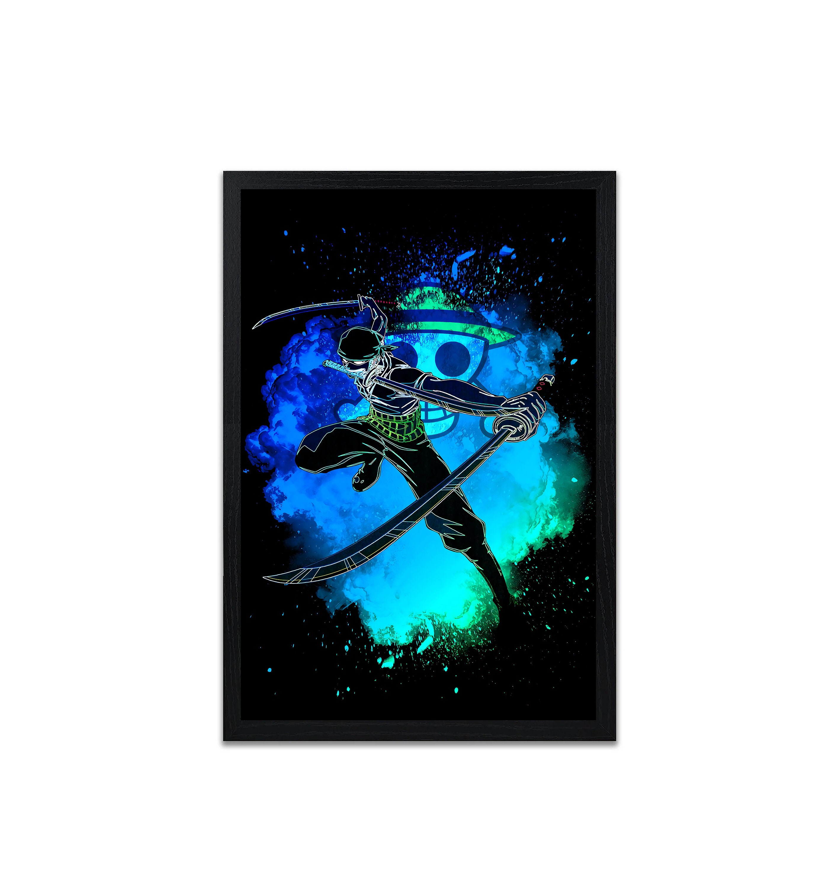 Roronoa Zoro Poster One Piece Poster One Piece Print Zoro Etsy Canada