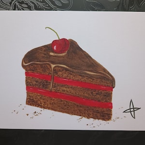 Carte, Art Print, aquarelle