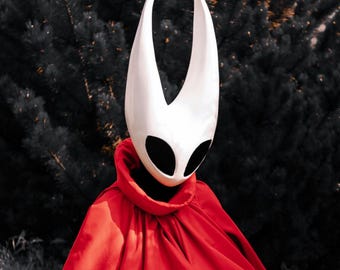 Hornet Helmet – Hollow Knight Silksong Cosplay Prop | 3D Printed Helmet | Handmade Costume
