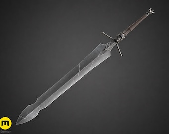 Rebellion – Devil May Cry Cosplay Prop Dante Greatsword Replica DMC Anime Weapon 3D Printed