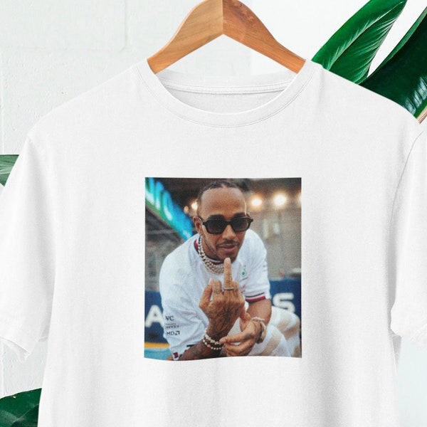 Lewis Hamilton Photo T-shirt | Lewis Hamilton Fan Shirt | Lewis Hamilton F1 | F1 Fans gift