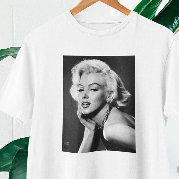 Marilyn Monroe photo t-shirt| Marilyn Monroe merch top| Marilyn Monroe fans shirt| Marilyn Monroe gift t-shirt| Marilyn Monroe tee| Holywood