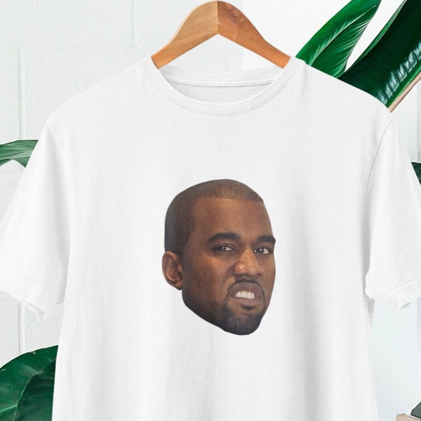 Kanye West Funny Photo T-shirt | Kanye West Fans Top | Ye T-shirt | Rap T-shirt | Kim Kardashian