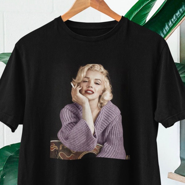 Marilyn Monroe photo t-shirt| Marilyn Monroe merch top| Marilyn Monroe fans shirt| Marilyn Monroe gift t-shirt| Marilyn Monroe tee| Holywood