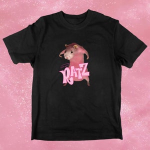 Ratz Shirt Mouse Ratz Shirt Nice Ratz Shirt Ratz Tee Trending Shirt Funny Ratz Shirt Gift For Her Funny meme T-shirt TikTok Black