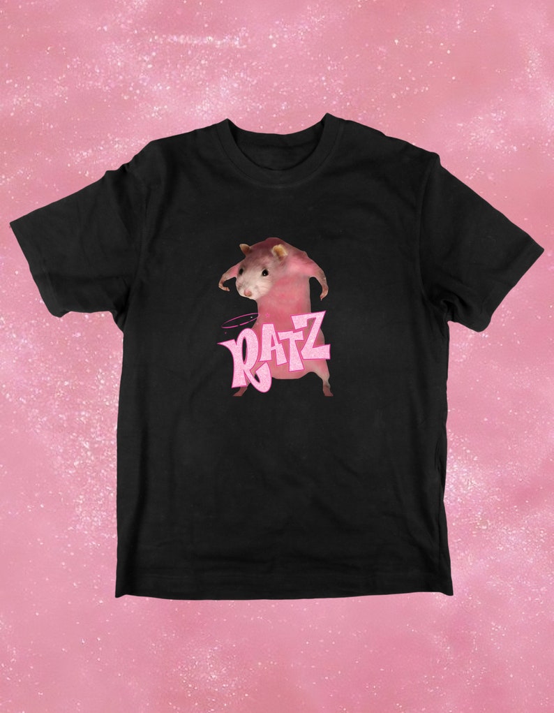 Ratz Shirt Mouse Ratz Shirt Nice Ratz Shirt Ratz Tee Trending Shirt Funny Ratz Shirt Gift For Her Funny meme T-shirt TikTok Black