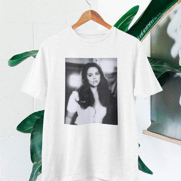 Lana Del Rey Foto T-Shirt|Lana Del Rey Merch|Lana Del Rey Fans T-Shirt|Lana Del Rey T-Shirt Geschenk|Lana Del Rey geboren zu sterben |Lana Del Rey Top